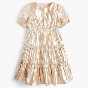 Crewcuts Shimmering Champagne Dress